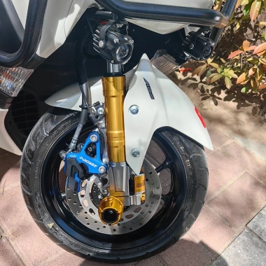 Phụ kiện trước Nmax155 V1 V2 Up Side Down Mutakin Racing CNC - Giá chỉ 2.455.000 VND 8