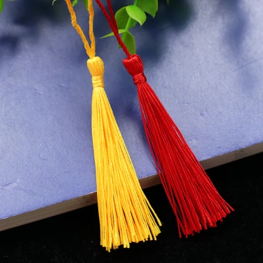 Phụ kiện tua rua treo trang trí đa năng, đánh dấu trang, túi quà, đèn lồng - Giá chỉ 66.000đ 3