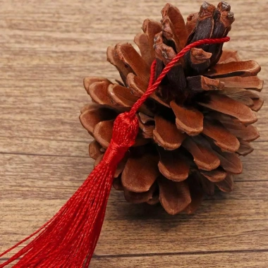 Phụ kiện tua rua treo trang trí đa năng, đánh dấu trang, túi quà, đèn lồng - Giá chỉ 66.000đ 5