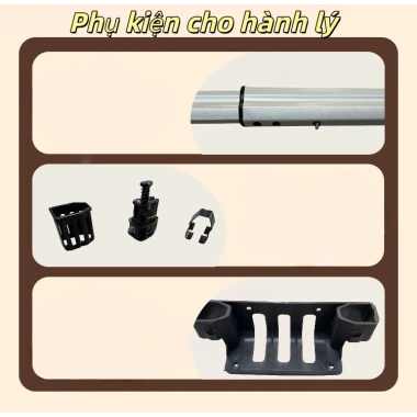 Phụ kiện xe đẩy hành lý tích hợp kính thiên văn du lịch 20-28 inch Giá 125.000₫