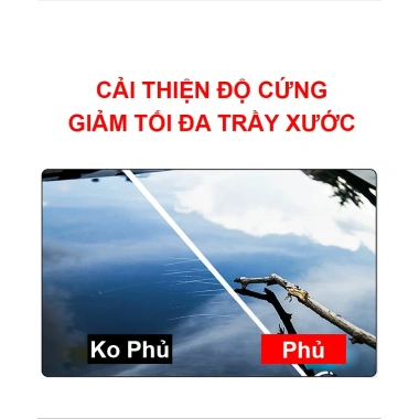 Phủ Nano Kính Ôtô Nano Wax 200ml - Phủ Ceramic, Bảo Vệ Bóng Sơn, Ngăn Đọng Nước và Bụi Bẩn - Giá Ưu Đãi 195k 3