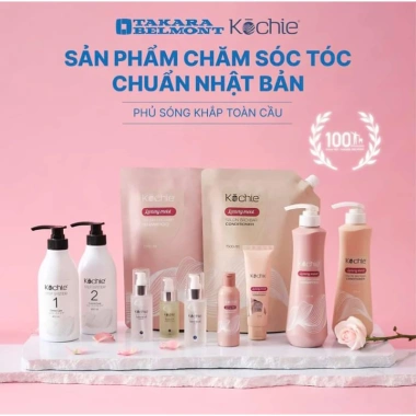 Phục Hồi Tóc Kochie Nhật Bản 450ml - Dưỡng sâu, giảm gãy, chính hãng, 449.900₫