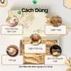 Phúc Lộc Tứ Bảo - Hộp Quà Tết Bồi Bổ Sức Khỏe 4 Thảo Dược Nấm Bụng Dê, Linh Chi, Hồng Sâm, Kỷ Tử Đen Giá 999k 4
