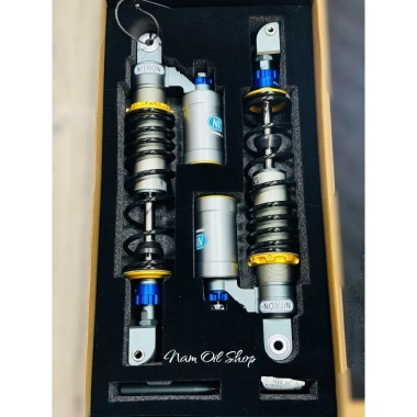 Phục Nitron Đông Nam Á lò xo đen núm xanh - Phù hợp SHVN 125/150/160, giảm 21% 2