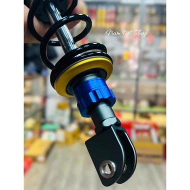 Phục Nitron Đông Nam Á lò xo đen núm xanh - Phù hợp SHVN 125/150/160, giảm 21% 3