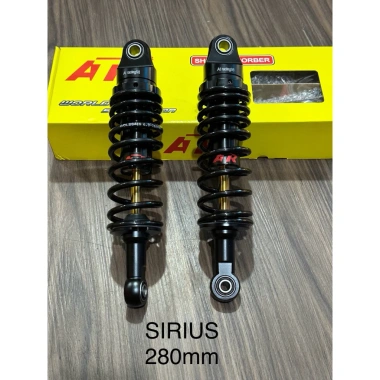 Phuộc ATR mod RCB đen ty vàng - Dòng WAVE/DREAM, SIRIUS, giảm giá chỉ 990.000₫