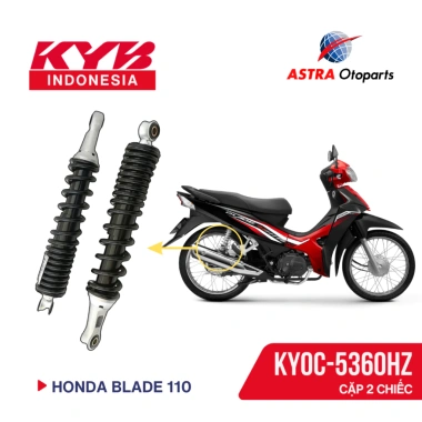 Phuộc KYB Zeto KYOC-5.360HZ cho Honda Wave Blade 110, giá 703.000 VNĐ, giảm 147.630