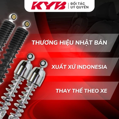 Phuộc KYB Zeto KYOC-5.360HZ cho Honda Wave Blade 110, giá 703.000 VNĐ, giảm 147.630