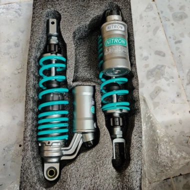 Phuộc nhún sau Nitron bình dầu cho xe tay ga Novo 4-6, NVX - Giá chỉ 1,150,000₫