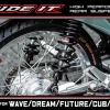 Phuộc Nitron Wave/Fu Thailand A100 - Chỉnh thật, lắp đặt như zin, giá ưu đãi 1.312.000đ 4