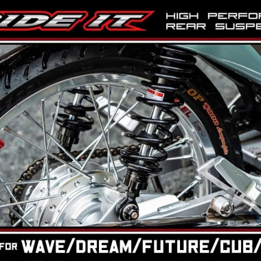 Phuộc Nitron Wave/Fu Thailand A100 - Chỉnh thật, lắp đặt như zin, giá ưu đãi 1.312.000đ