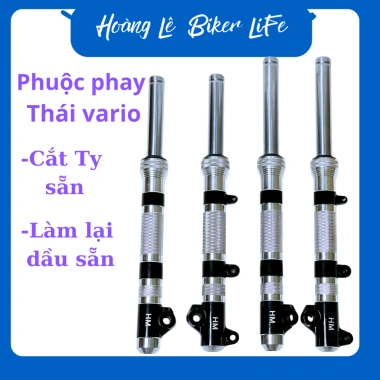 Phuộc Phay Vario Vision 2.015‑2.019 Cắt Ty Hạ Sẵn, Độ Nhún êm ái, Bao Cấn Cạ – 499.000₫