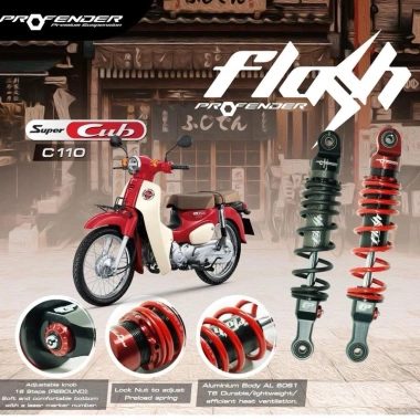 Phuộc Profender AB Wave PG1 Future Dream SHÝ tăng chỉnh, không bình dầu - phụ kiện thay thế phuộc sau, giảm giá 4.595.959₫