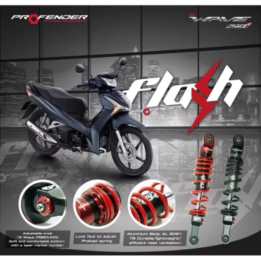 Phuộc Profender Wave Future không bình dầu AB Dream PG1 chính hãng - Tăng chỉnh, giảm 46tr