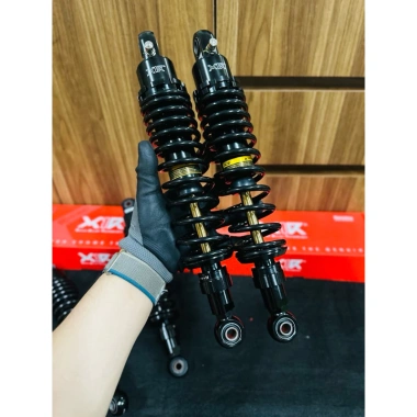 Phuộc Sau Daytona Đen Tỵ Vàng cho Wave Dream PCX - X1R, Rebou, Giảm 18%