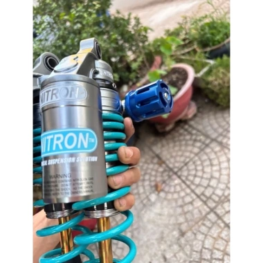 Phuộc sau điện Ni.Tron, bình dầu + HPA, LED, tương thích Axelo Cub, Fi giảm 35%