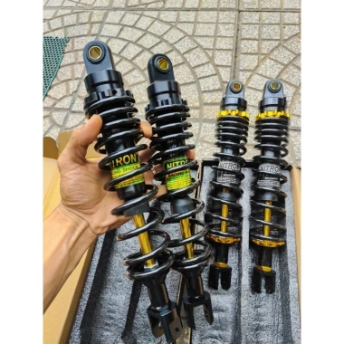 Phuộc sau Nutrion Ty Vàng cho AB, Airblade, Nouvo, Shark, NVX, PCX - Giá chỉ 889.000đ