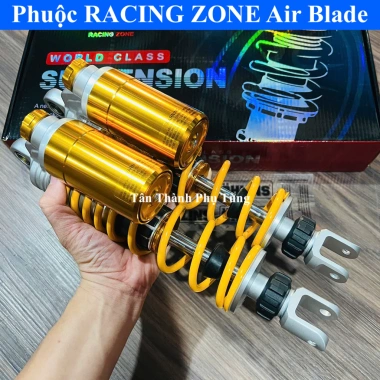 Phuộc sau RACING ZONE AB Air Blade 125-150 – Bình dầu vàng, giá 3.05 triệu (giá gốc 3.78 triệu)