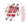 Phuộc sau Suzuki EN150A EN125 HJ125 zin 2 lỗ 30.5cm Độ 31.5cm Giá ưu đãi 2.6tr 8