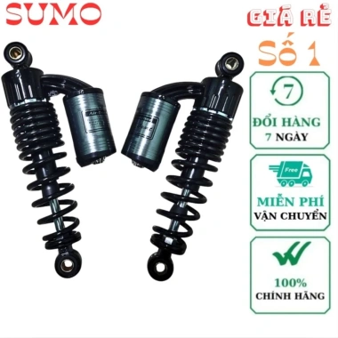 Phuộc sau xe đạp điện 23cm giảm sóc bình dầu đàn hồi êm cao cấp - SUMO giá ưu đãi 329k