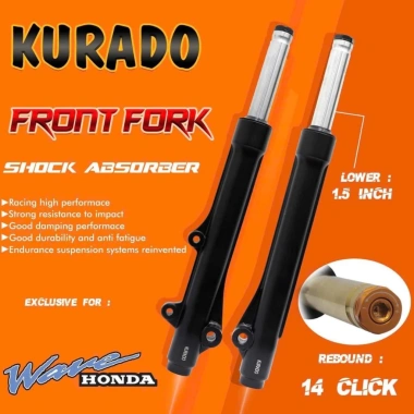 Phuộc trước KIT REBOUND 4 phân cho Exciter 150/155, Winner V1-3, Wave, Honda, Sirius - 850k