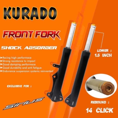 Phuộc trước KIT REBOUND 4 phân cho Exciter 150/155, Winner V1-3, Wave, Honda, Sirius - 850k