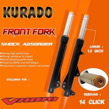 Phuộc trước KIT REBOUND 4 phân cho Exciter 150/155, Winner V1-3, Wave, Honda, Sirius - 850k