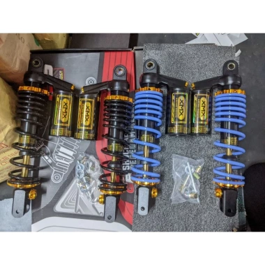 Phuộc XMX bình dầu màu vàng - gắn NVX, DYLAN, phù hợp Nouvo2/6/LX/SX, giảm rung, bền bỉ, giá chỉ 956.000₫