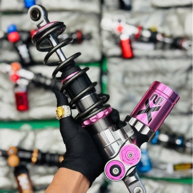 Phuộc XMX MOD X2 + Bình Dầu Xéo Gắn Lead 2val/4val Vision Click Vario - 4,150,000₫
