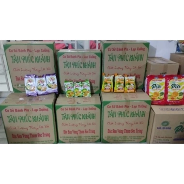Pía Đậu Sầu Riêng 250g - 4 bánh ngon, giá chỉ 32.000đ, giảm ngay từ 39.680đ 4
