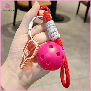 Pickleball Móc Khóa Dễ Thương Cho Người Yêu Thể Thao - Túi Ví, Quà Tặng Mới 6