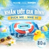 PickMe Thùng 10 gói Khăn ướt EcoWipes 80 tờ không mùi - Siêu tiết kiệm, chỉ 109k 2