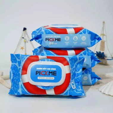 PickMe Thùng 10 gói Khăn ướt EcoWipes 80 tờ không mùi - Siêu tiết kiệm, chỉ 109k 9