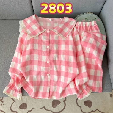 Pijama Cổ áo công chúa nữ - Đồ ngủ mềm mại, thoải mái, xinh xắn, ngọt ngào, 169.998₫