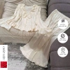 Pijama Cổ Sen Đính Nơ Lụa Ngắn - Lụa Dập Vân Gấm Sang Xịn, Giá Chỉ 199k