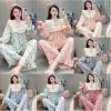 Pijama Đồ Ngủ Nữ JUSOKA Đũi Mây Siêu Mềm Mịn, Kiểu Dáng Cao Cấp, Thoải Mái Khi Mặc Nhà, Giá 189.000 2