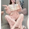 Pijama Đồ Ngủ Nữ JUSOKA Đũi Mây Siêu Mềm Mịn, Kiểu Dáng Cao Cấp, Thoải Mái Khi Mặc Nhà, Giá 189.000 3