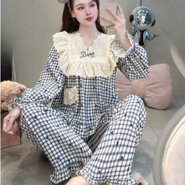 Pijama Đồ Ngủ Nữ JUSOKA Đũi Mây Siêu Mềm Mịn, Kiểu Dáng Cao Cấp, Thoải Mái Khi Mặc Nhà, Giá 189.000 9