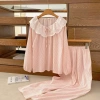 Pijama Đồ Ngủ Nữ Thoáng Khí, Mềm Mại, Dài Tay - Bộ Công Chúa Dễ Thương, Giá 157.777 VND 4