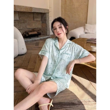 Pijama Đồ Nữ ALADY Đùi Lụa Latin Cao Cấp Sang Trọng - Giá 305.000₫ 5