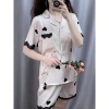Pijama Đồ Nữ ALADY Lụa Latin Cao Cấp Cộc Tay Hoa - Giá Chỉ 285.000 VNĐ 5