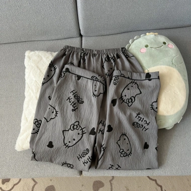 Pijama Hello Kitty Kiểu Nhật Đồ Ngủ Nữ Mềm Mại Thoải Mái Bốn Mùa 119 3 Pijama Hello Kitty Kiểu Nhật Đồ Ngủ Nữ Mềm Mại Thoải Mái Bốn Mùa 119 3