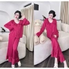 Pijama Lụa Bigsize Tiểu Thư Cổ Bèo Cao Cấp – Đồ Ngủ Đáng Yêu Xinh Xắn 5