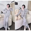 Pijama Lụa Bigsize Tiểu Thư Cổ Bèo Cao Cấp – Đồ Ngủ Đáng Yêu Xinh Xắn 6