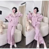 Pijama Lụa Bigsize Tiểu Thư Cổ Bèo Cao Cấp – Đồ Ngủ Đáng Yêu Xinh Xắn 8