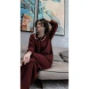 Pijama Nữ Chất Mịn Dài Tay Cổ Nơ - Form Suông Sang Trọng, Giá chỉ 199.000 VND 2