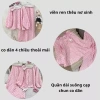 Pijama nữ JUVIGO HCOM26.899 cổ tròn hoạ tiết chấm bi hồng siêu xinh - Đồ ngủ nữ giá ưu đãi 259k 3