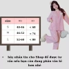 Pijama nữ JUVIGO HCOM26.899 cổ tròn hoạ tiết chấm bi hồng siêu xinh - Đồ ngủ nữ giá ưu đãi 259k 8