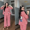 Pijama PHOM TO RỘNG cổ Sen chất MANGO 45-65kg - Giá 265.000đ giảm 20% 5
