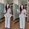 Pijama PHOM TO RỘNG cổ Sen chất MANGO 45-65kg - Giá 265.000đ giảm 20% 9